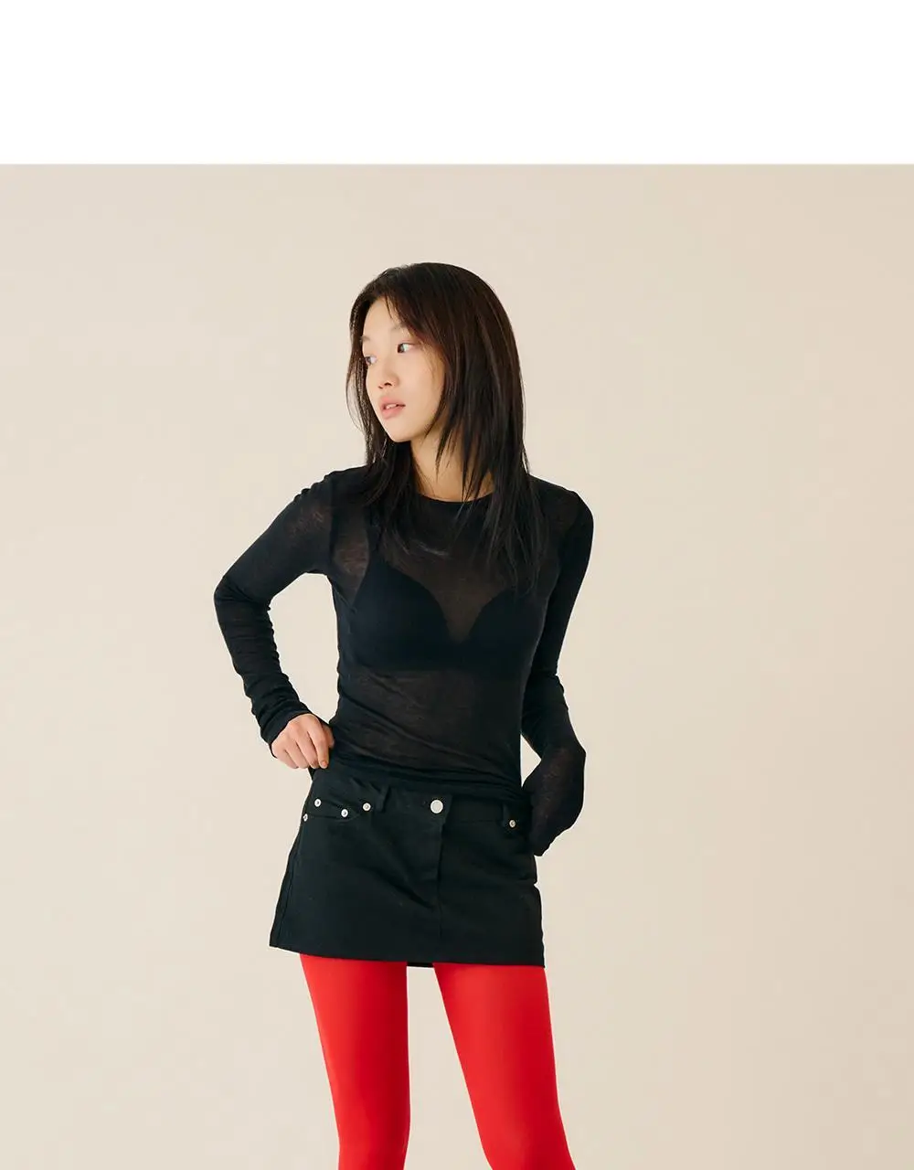 [류혜영 PICK] 마른파이브 넉넉 포인트 컬러 스타킹 8colors 상세페이지 20